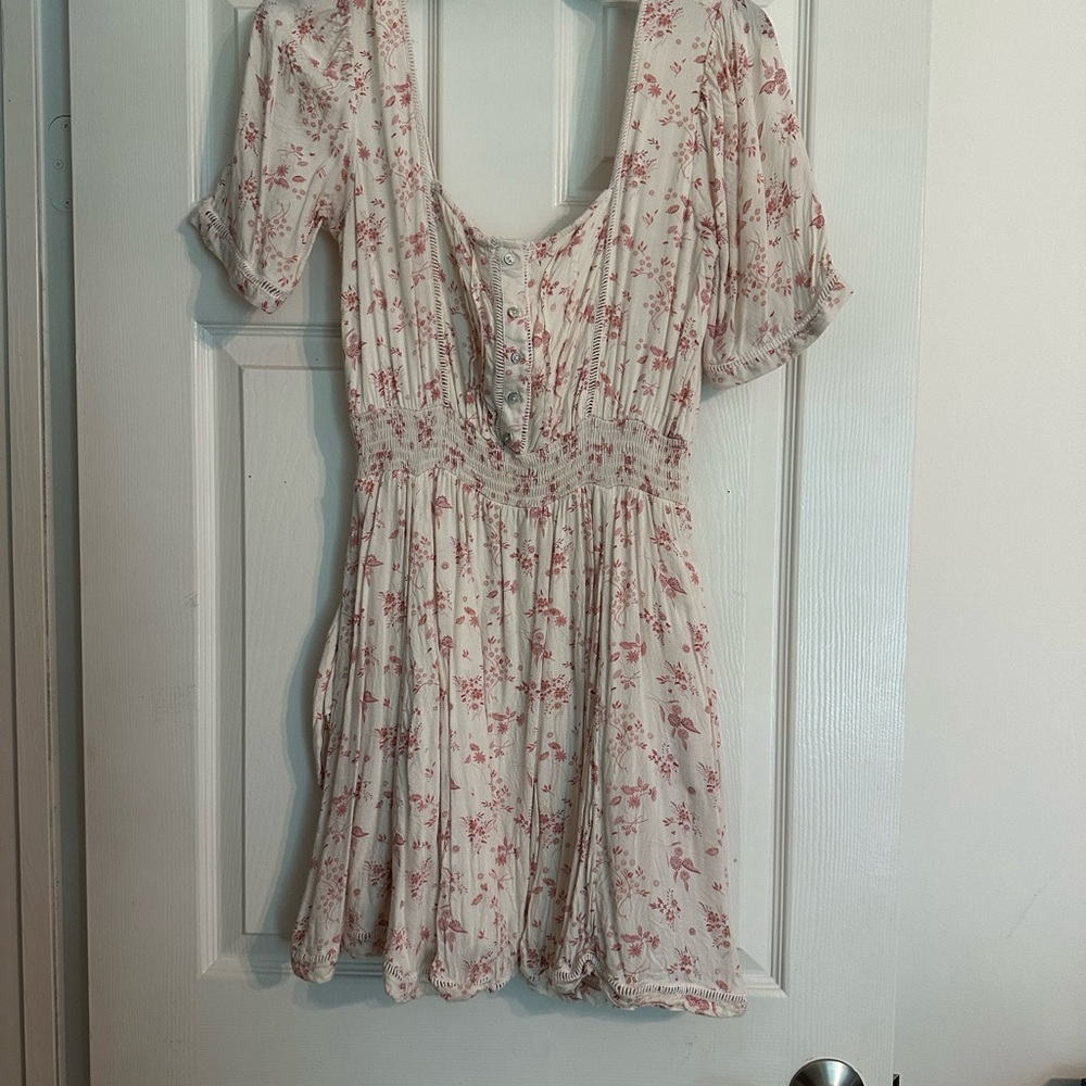 Free People Floral Print Dress